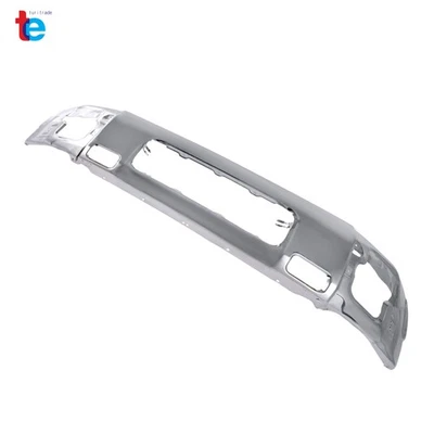 Replacement For Nissan Titan 2004-2015 Steel Split Chrome Front Bumper Face Bar - Image 1 of 4