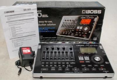 Boss BR-800 Digital Recorder w/Original Box/AC adapter 32GB SD card/Pamphlet - Image 1 of 4
