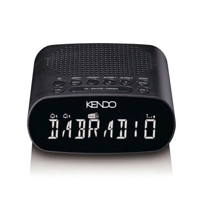 KENDO Radiowecker DAB Clock 25EX DAB+, PLL FM Radio Sleeptimer Snooze Display  - Bild 1 von 4