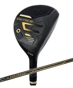 HONMA BERES Black Hybrid 19deg RH ARMRQ MX BK graphite Flex Regular HC - Picture 1 of 4