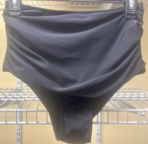 Sporlike bikini nero vita alta fondo donna taglia media nuovo - Foto 1 di 8