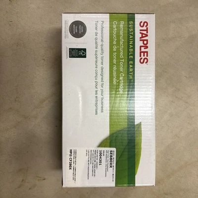 Cartucho de toner Sustainable Earth by Staples SEB80XR (compatível com HP CF280X) - Imagem 1 de 3