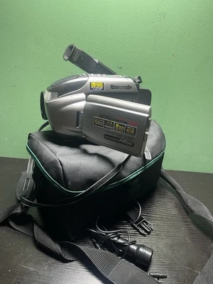 Panasonic PV-L781D Palmcorder PalmSight Camcorder + Power Supply & Mic | Works - Image 1 of 4