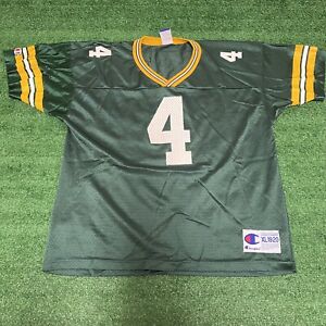 Vintage Champion Brett Favre Green Bay Packers Jersey Youth XL 18-20 NFL