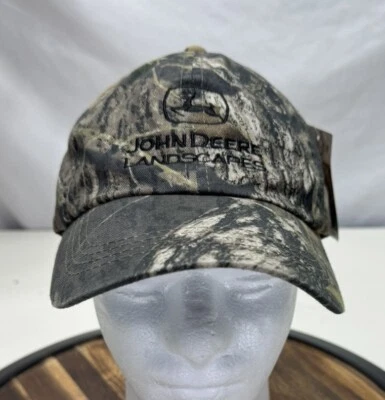 Sombrero John Deere Paisajes Autoridad Portuaria Roble Mossy Camuflaje Correa Foto 1 de 4