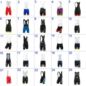 Pantalones cortos con tirantes para equipo de ciclismo para hombre Pantalones cortos de licra para ciclismo Pantalones cortos de ciclismo - Imagen 1 de 58