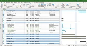 Projektmanagement Vorlagen, Projektplaner & Gantt-Diagramm, Excel, PowerPoint - Bild 1 von 24