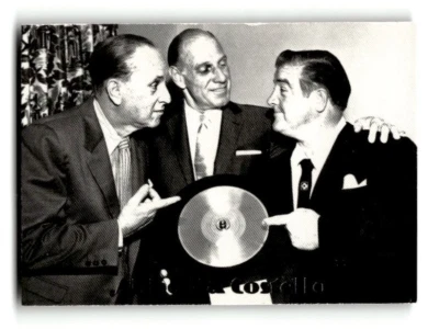 1996 Abbott & Costello Collectible Trading Card #69 Hall of Fame - Image 1 of 4