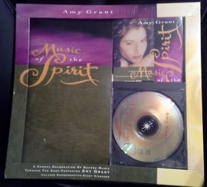 AMY GRANT - MUSIC OF THE SPIRIT PAX CHRISTI CEREMONY CD + BOOKLET COLLECTORS NEW - Picture 1 of 6