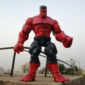 Hasbro Red Hulk Action Figure 8" old loose - Picture 1 of 8
