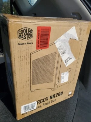 Cooler Master NR200 SFF Small Form Factor Mini-ITX Case White - Image 1 of 4