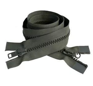 YKK #8 12"" - 36"" Zwei-Wege geformter Kunststoff strapazierfähige Jacke Reißverschluss trennen - Bild 1 von 20