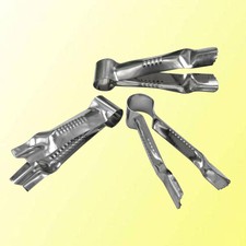 3 PZ in acciaio inox CAKE Lace clip curva Fondente Clamp CRIMPER Cutter