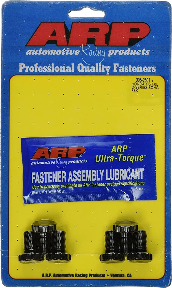 ARP 208-2801 Flywheel Bolts for Honda Civic CRX Del Sol D15 D16 D17 D-Series - Image 1 of 1