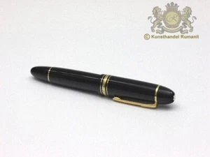 Montblanc Meisterstück 149 Füllfederhalter Kolbenfüller Zigarre 18 KT. Feder - Bild 1 von 1