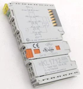 Beckhoff KL1712 2x Entrada Digital 120v AC/DC 10ms Tiempo de Filtro KL-1712 - Imagen 1 de 1
