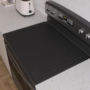 Stove Top Covers for Electric Stove, Food Grade Silicone Glass Stove Top Cover P - Picture 1 of 11