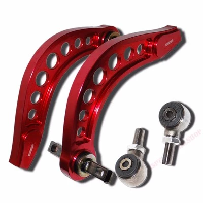 KIT BRAZO CONTROL INCLINABLE TRASERO EMUSA ROJO para 06-13 HONDA CIVIC FA FG JDM Foto 1 de 4