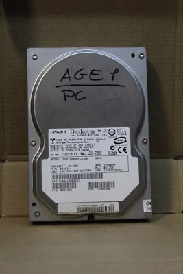 Hard Disk Hitachi 80GB SATA 3.5" HDS728080PLA380 7200RPM - Immagine 1 di 3