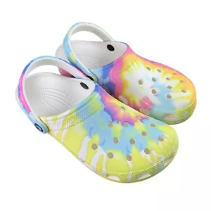 Crocs Classic Tie Dye Damen Gr. US 9 Freizeit Clog Schuhe Pantoletten 205453 Herren 7 - Bild 1 von 10