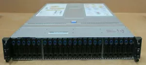 QCT QuantaPlex T41S-2U 24x 2.5" SFF Bay 4x Node Servers 8x E5-2670V3 1024GB Ram - Picture 1 of 5