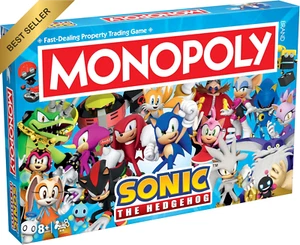 Sonic the Hedgehog Monopoly Game Ages 3+ - Picture 1 of 12