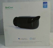 SimCam AI Outdoor Security Camera, On-Device Artificial Intelligence, NEW!