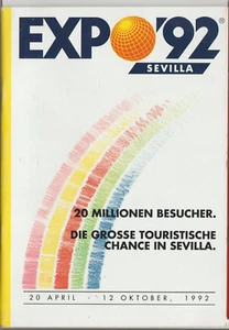 Expo 92 Sevilla Folleto informativo año 1992 (GP-25) - Picture 1 of 1