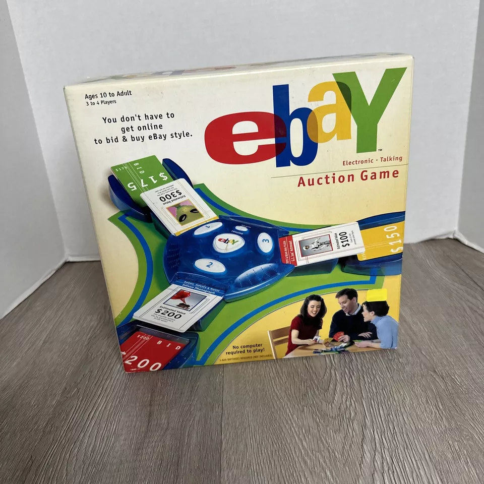 Vintage 2001 EBay Auction Electronic Talking Board Game Hasbro  - Image 1 of 4