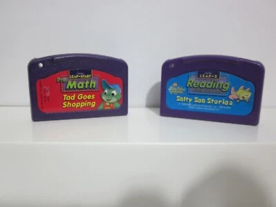LeapFrog Leap 2 Reading Math Cartridge Spongebob Salty Sea Tad Goes Shopping  - Image 1 of 4