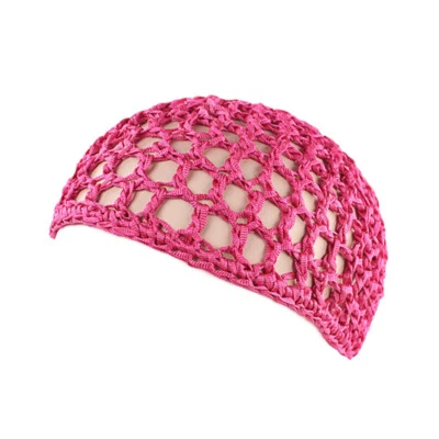 Gorra de ganchillo de malla para cabello red para cabello red para dormir cubiertas para dormir Foto 1 de 4