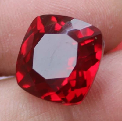81.05 Ct. Mozambique Blood Red Ruby Cushion Cut Loose Gemstone Gift for Birthday - Image 1 of 4