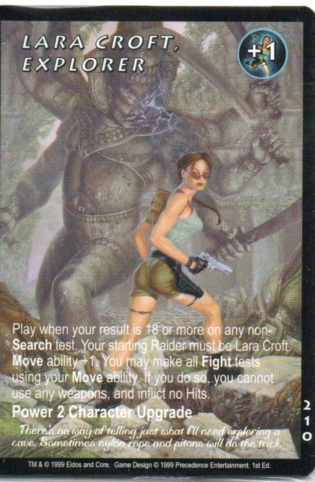 Tomb Raider CCG - Lara Croft Explorer #210 Sealed Promo - Image 1 of 1
