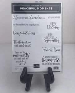 Stampin Up Peaceful Moments Stamp And Die Set - Picture 1 of 3