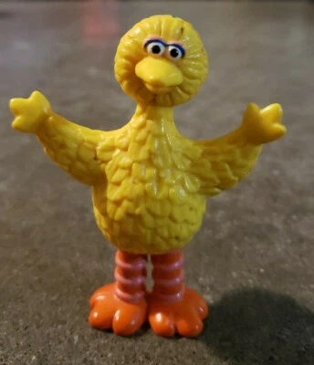 Big Bird Figure from '90 Illco/Tyco Sesame Street 123 Neighborhood Playset  - Image 1 of 4