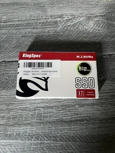 KingSpec M2 2280 PCIe Gen 4.0 x 4 M.2 NVMe 512GB (Brand New) - Picture 1 of 2