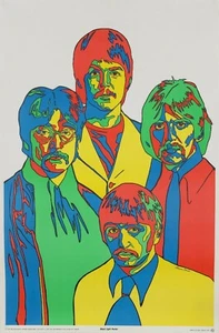 NEW The Beatles Poster Print Art Canvas Music Songs Free Shipping High Quality - Picture 1 of 5