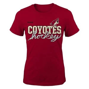 Reebok NHL Youth Girls (7-16) Arizona Coyotes Marquise Fashion T-Shirt - Picture 1 of 5