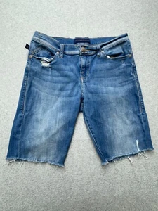 Rock & Republic Karli Jeansshorts Damen Größe 12 Used-Look Outdoor Freizeit - Bild 1 von 14