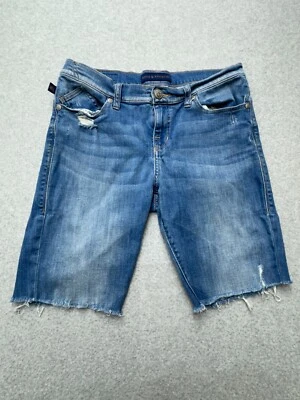 Pantalones cortos de mezclilla Rock & Republic Karli para mujer talla 12 desgastados al aire libre informales Foto 1 de 4