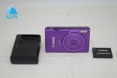 [Mint] Canon IXY 430F 16.0MP Compact Digital Camera Purple #251020y - Image 1 of 4