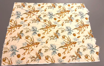 Waverly Inspirations~Screen Print Home Decor Fabric~Shells~Coral~1+ Yds~Cotton - Image 1 of 4