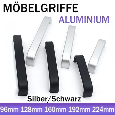 Möbelgriffe Aluminium Bügelgriff Küchengriffe Stangengriffe Türgriff GRIFF - Bild 1 von 4