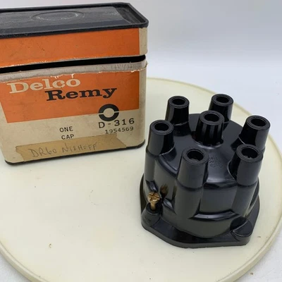 NOS Delco Remy 6 Cyl Distributor Cap D316 #1954569 1962-1968 GM various others  - Image 1 of 4