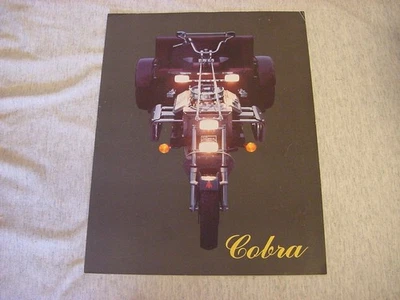 Cobra Trike "The Ultimate Touring Cycle" Jeffersonville Indiana brochure Foto 1 de 3
