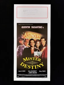 MISTER DESTINY Poster Plakat Tarantino James Belushi Turns on the Radio 86 - Bild 1 von 1