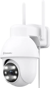 GALAYOU 2K Security Camera Outdoor Colour Night Vision Pan-Tilt View 2-Way Audio - Picture 1 of 8