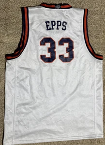 Jayden Epps #33 Illinois Fighting Illini Basketball White Jersey Size L / Large - Picture 1 of 3