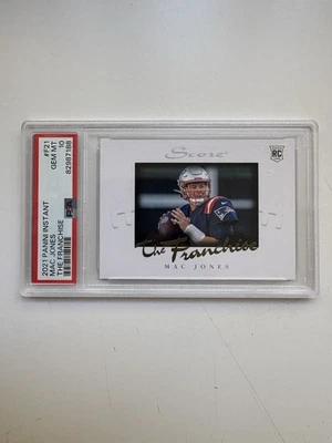 2021 Panini Instant MAC JONES the Franchise RC /1966 #F21 PSA 10 GEM MINT - Image 1 of 2