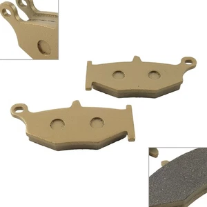 2pc Rear Champagne Gold Rear Brake Pads For SUZUKI GSX1300 Hayabusa GSXR 600 750 - Picture 1 of 11